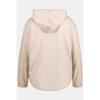 Ulla Popken  Hoodie, Oversized, Langarm, Kapuzenshirt 