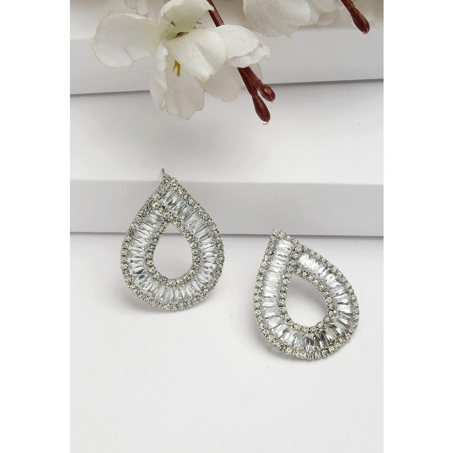 AVANT-GARDE PARIS  Diva Kollektion Sterling Regentropfenförmige Stecker 