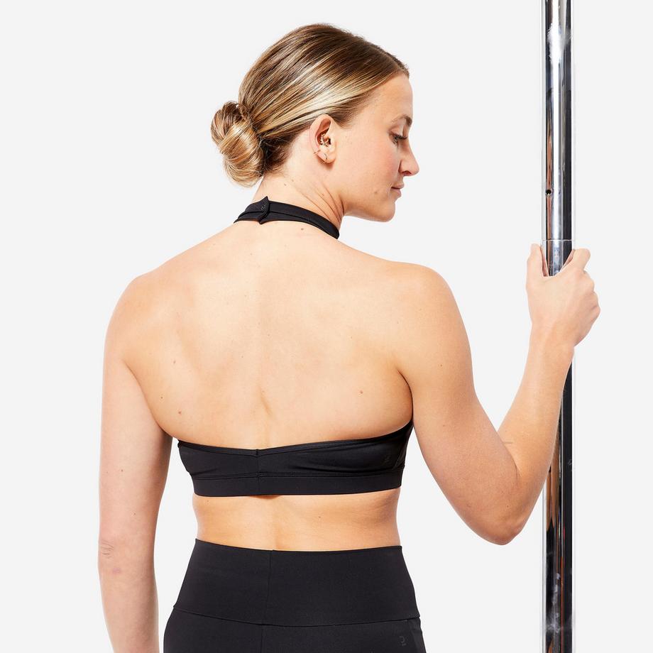 DOMYOS  Reggiseno sportivo senza schienale poliammide 