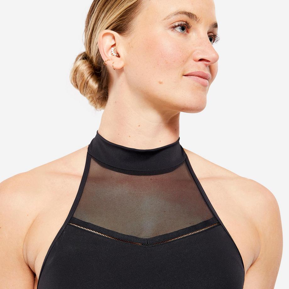 DOMYOS  Reggiseno sportivo senza schienale poliammide 