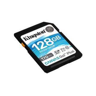 Kingston  Kingston Technology Scheda SDXC Canvas Go Plus 170R C10 UHS-I U3 V30 da 128GB 