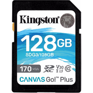 Canvas Go! Plus SDXC, 128GB, U3, UHS-I