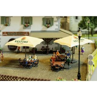 FALLER  SET de café en plein air H0 Veltins 