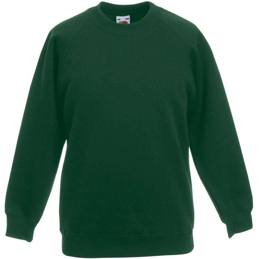 Image of Raglanärmeln Pullover Jungen Grün 104