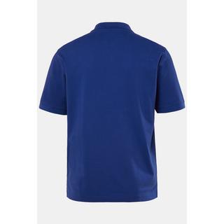 JP1880  Maglia basic in piqué con colletto polo e mezze maniche, fino alla tg. 10XL 