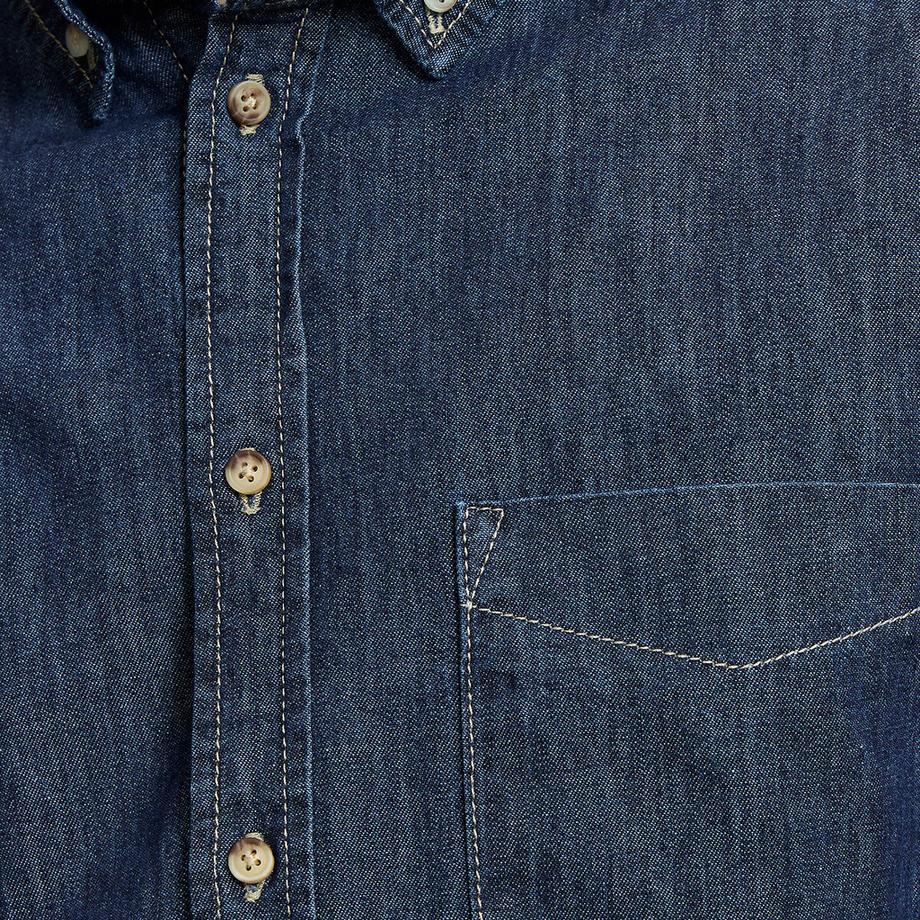 La Redoute Collections Denim Hemd Regular Fit  