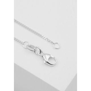 MUAU Schmuck  Collier gourmette or blanc 750, 1.2mm, 50cm 