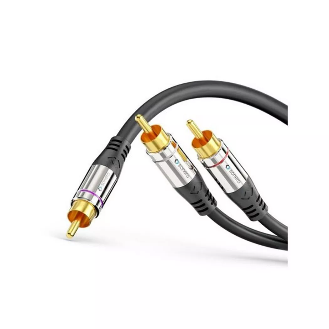 sonero Subwoofer Stereo / Mono Y-Kabel Cinch - Cinch 1 m