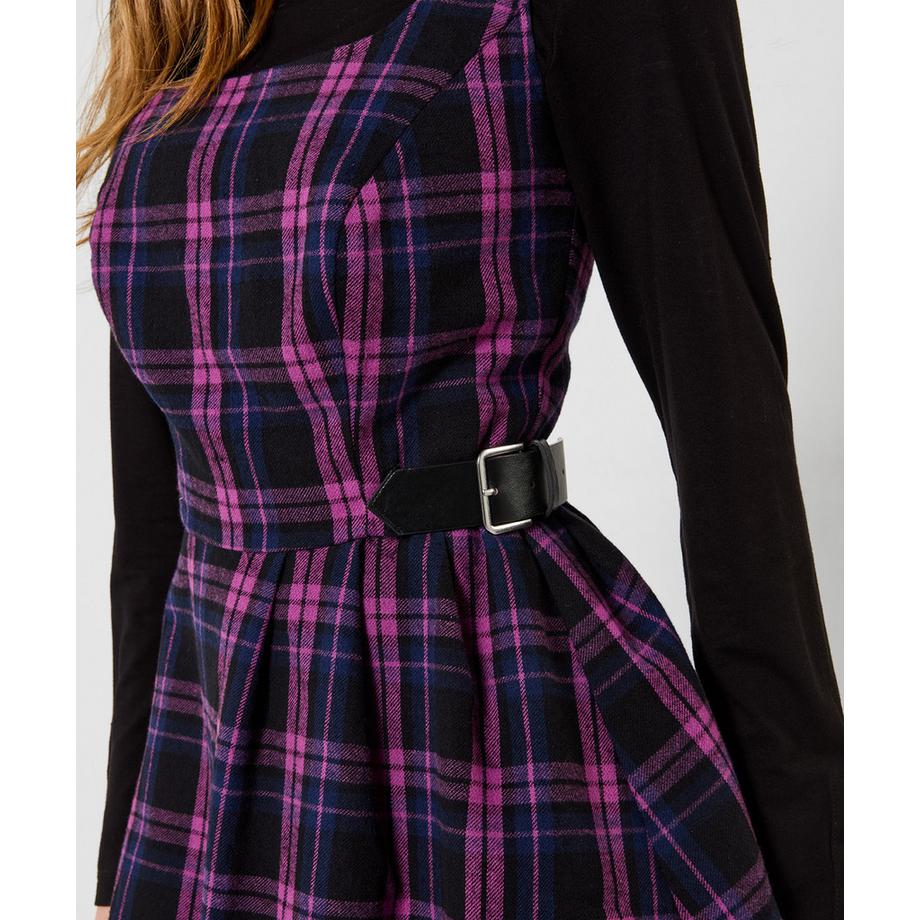 Joe Browns Rita kariertes Minikleid mit Schnallendetail  