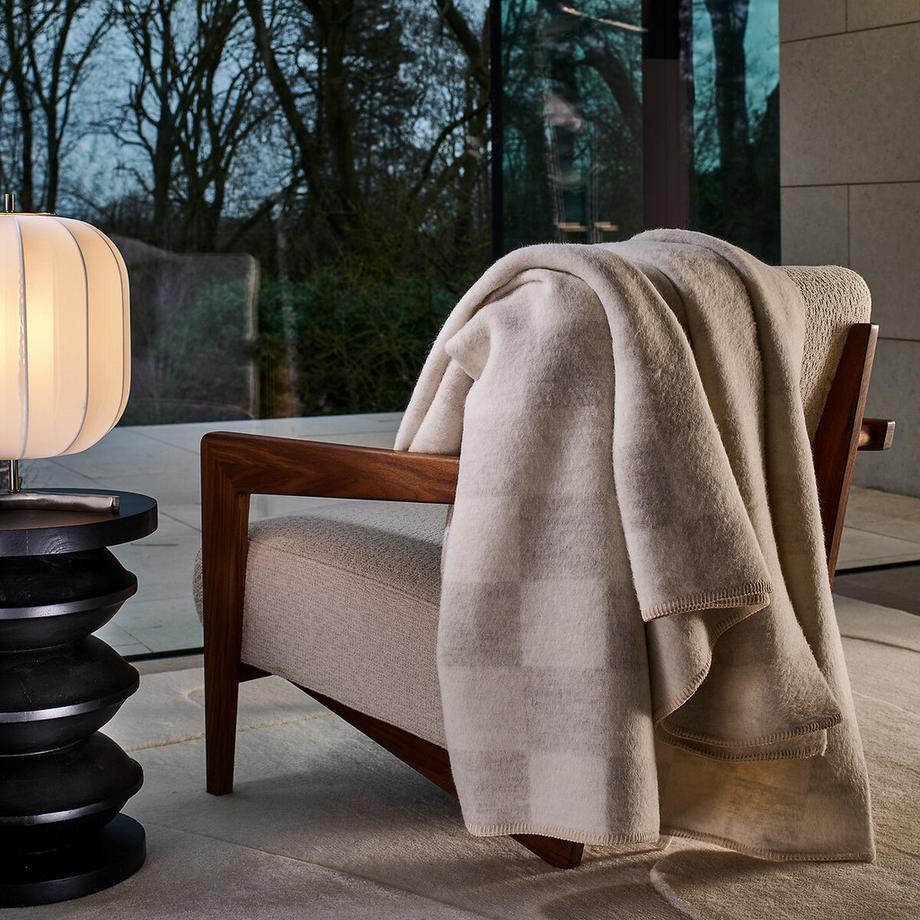 AM.PM Crosby Coperta Reversibile a Quadri  