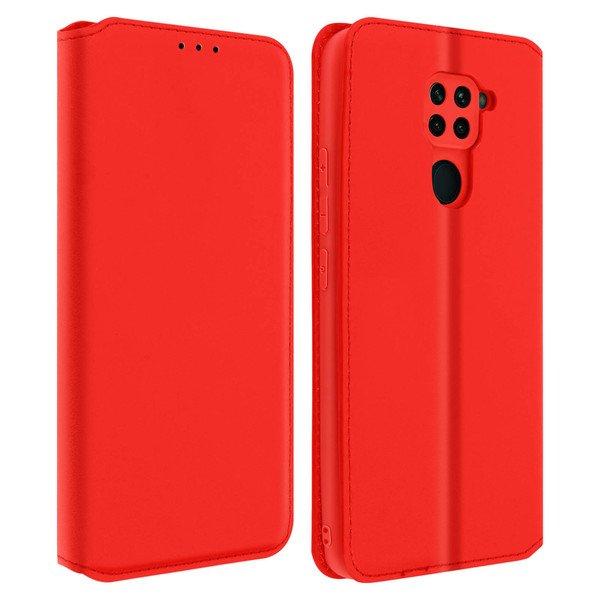 Avizar  Custodia Flip Xiaomi Redmi Note 9 rosso 