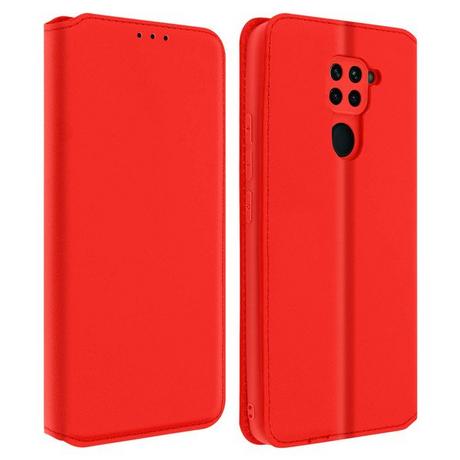 Avizar  Custodia Flip Xiaomi Redmi Note 9 rosso 