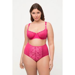 Ulla Popken  Soutien-gorge à armatures avec dentelle et bretelles divisées, bonnets C - E 