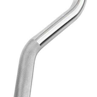 GladiatorFit  Curl Bizepsstange 120cm Stahl Ø 50mm + 2 Scheibenstopper GladiatorFit 