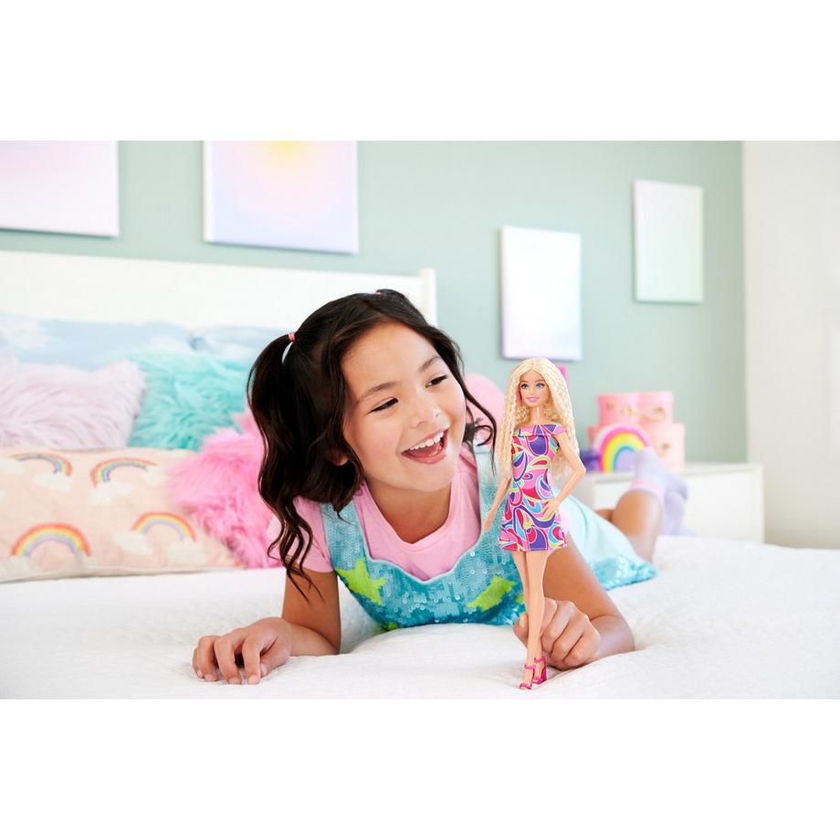 Barbie  Fashionistas Puppe Blond, Von Totally Hair Inspirierter Look 