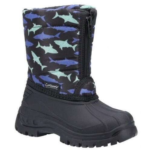 Image of Schneestiefel Iceberg, Haifisch Unisex Schwarz 41