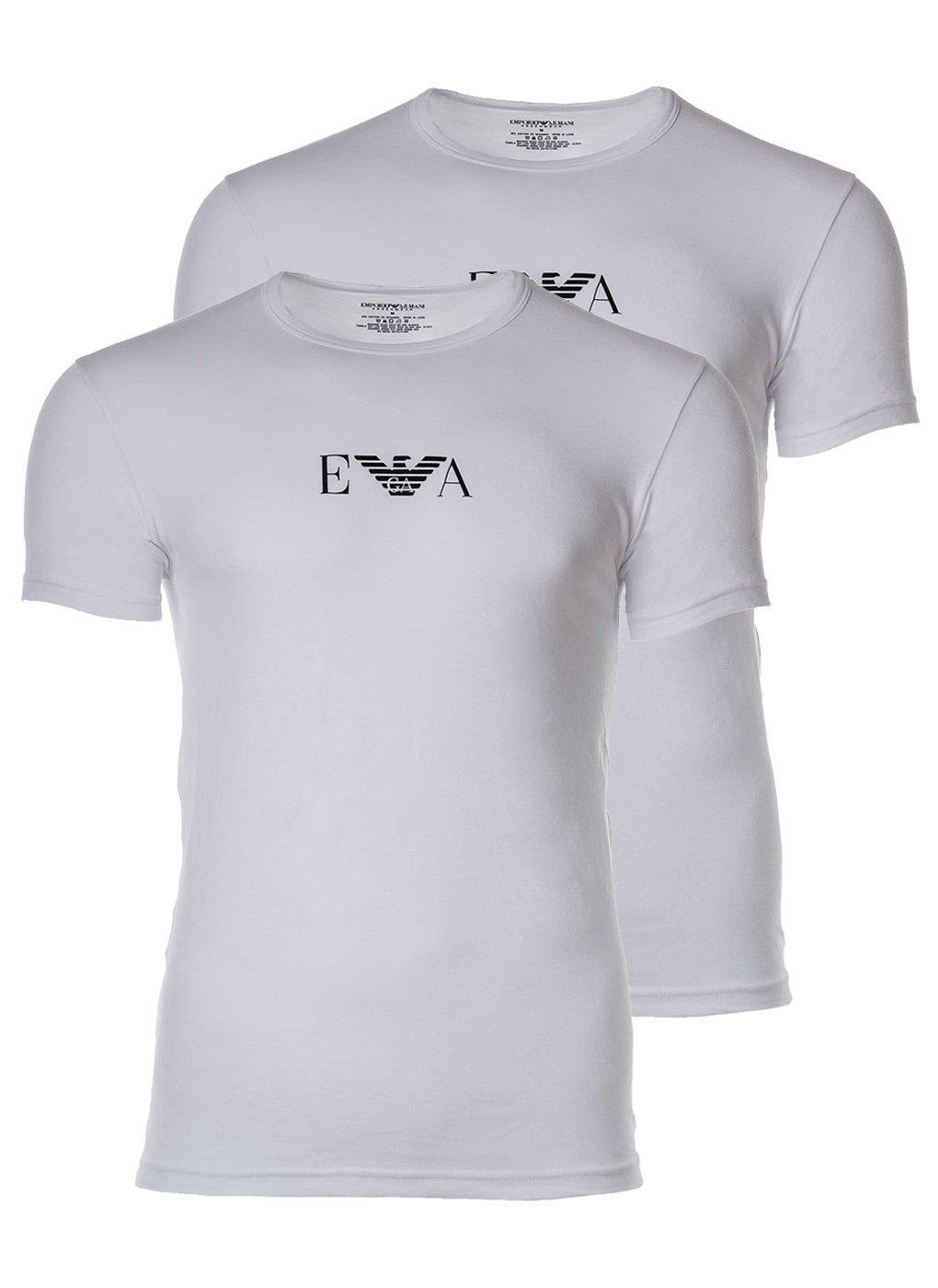 EMPORIO ARMANI  T-Shirt  2er Pack Bequem sitzend 