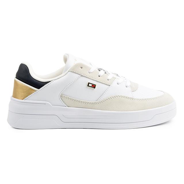 TOMMY HILFIGER  ESSENT BASKET SNEAKERMETALLIC 