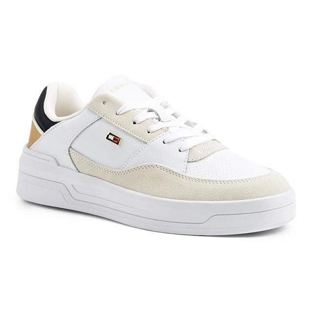 TOMMY HILFIGER  ESSENT BASKET SNEAKERMETALLIC 