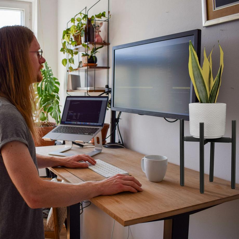 B2X Support pour plantes réglable Ensemble de 2  