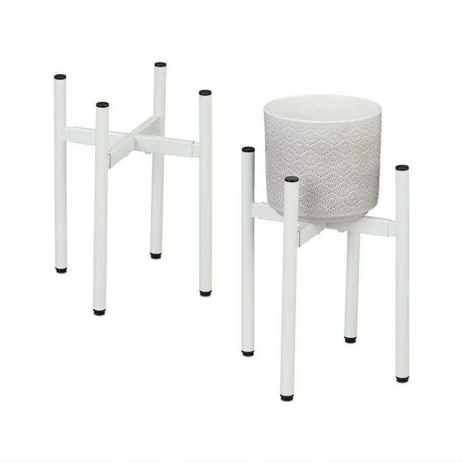 B2X Support pour plantes réglable Ensemble de 2  