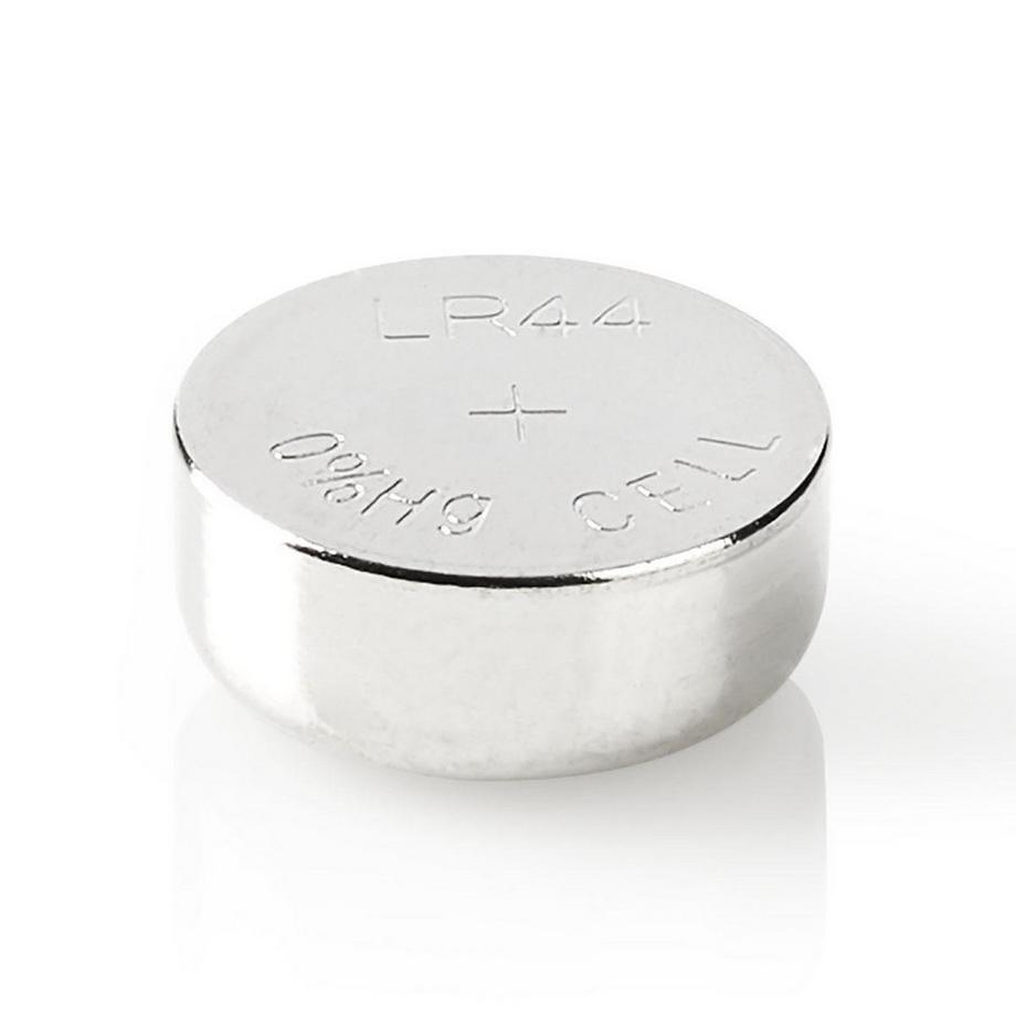 Pile alcaline LR44 | 1,5 V CC | 10-Blistères | Argent