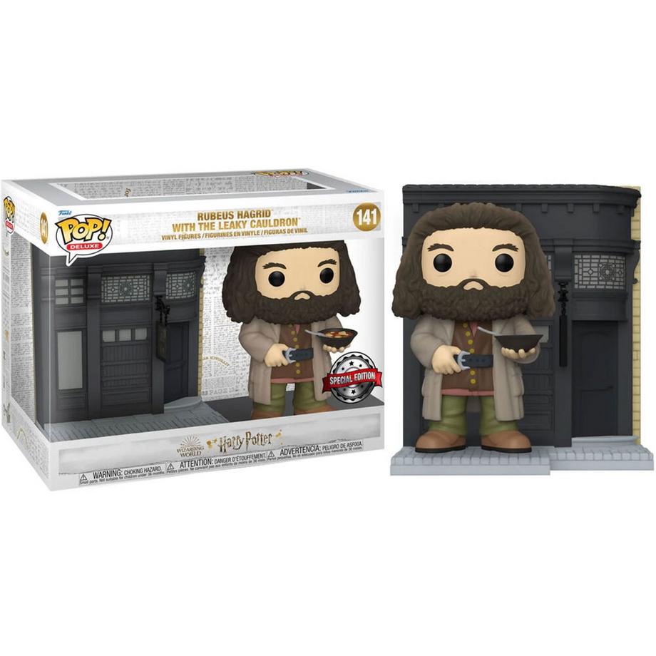 Funko  Figurine POP Harry Potter Diagon Alley Rubeus Hagrid Le Chaudron Fuyant Exclusif 