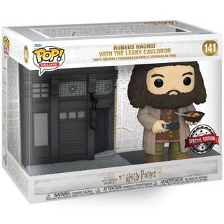 Funko  Figura POP Harry Potter Diagon Alley Rubeus Hagrid Il calderone traballante Esclusivo 