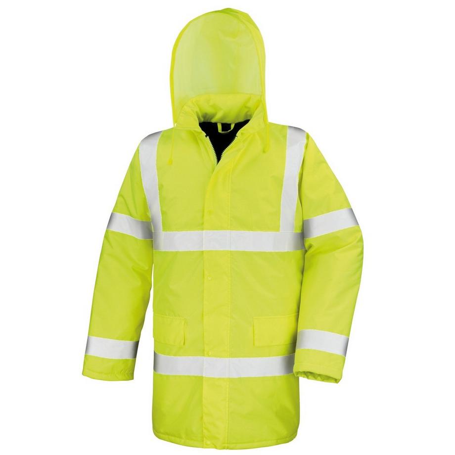 Result High Viz Motorway Manteau Imperméable et Coupe-Vent Lot de 2  