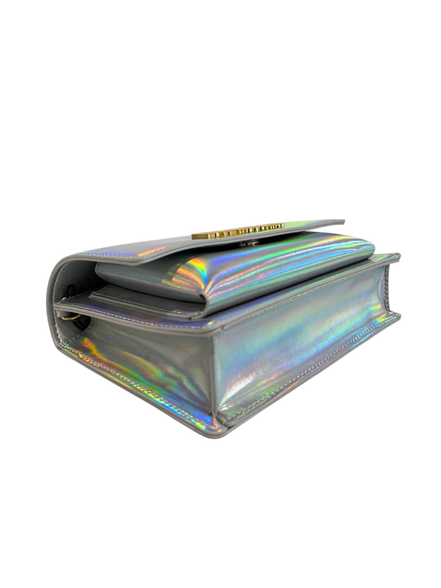 LOVE MOSCHINO Holografische Umhängetasche  