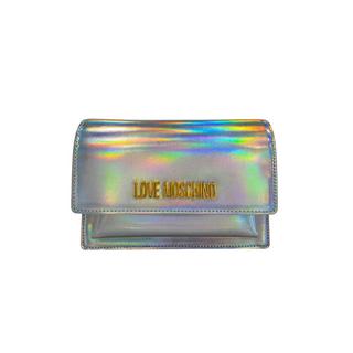 LOVE MOSCHINO Holografische Umhängetasche  