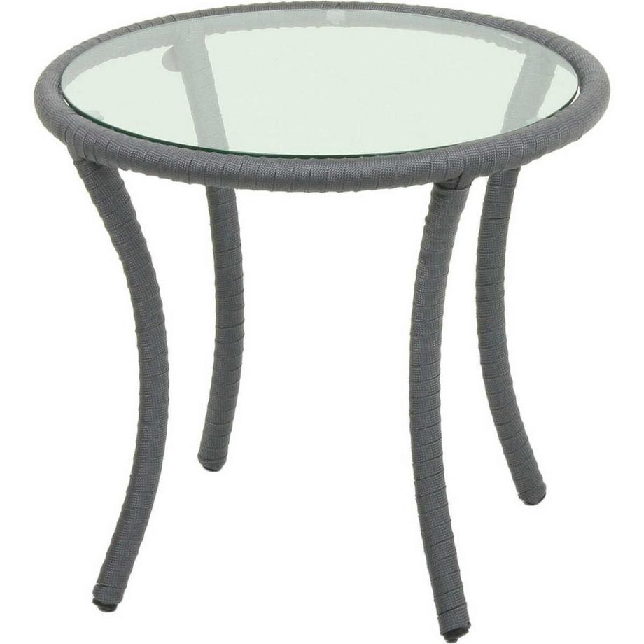 mutoni Gruppo di sedute da giardino Piraeus grigio  