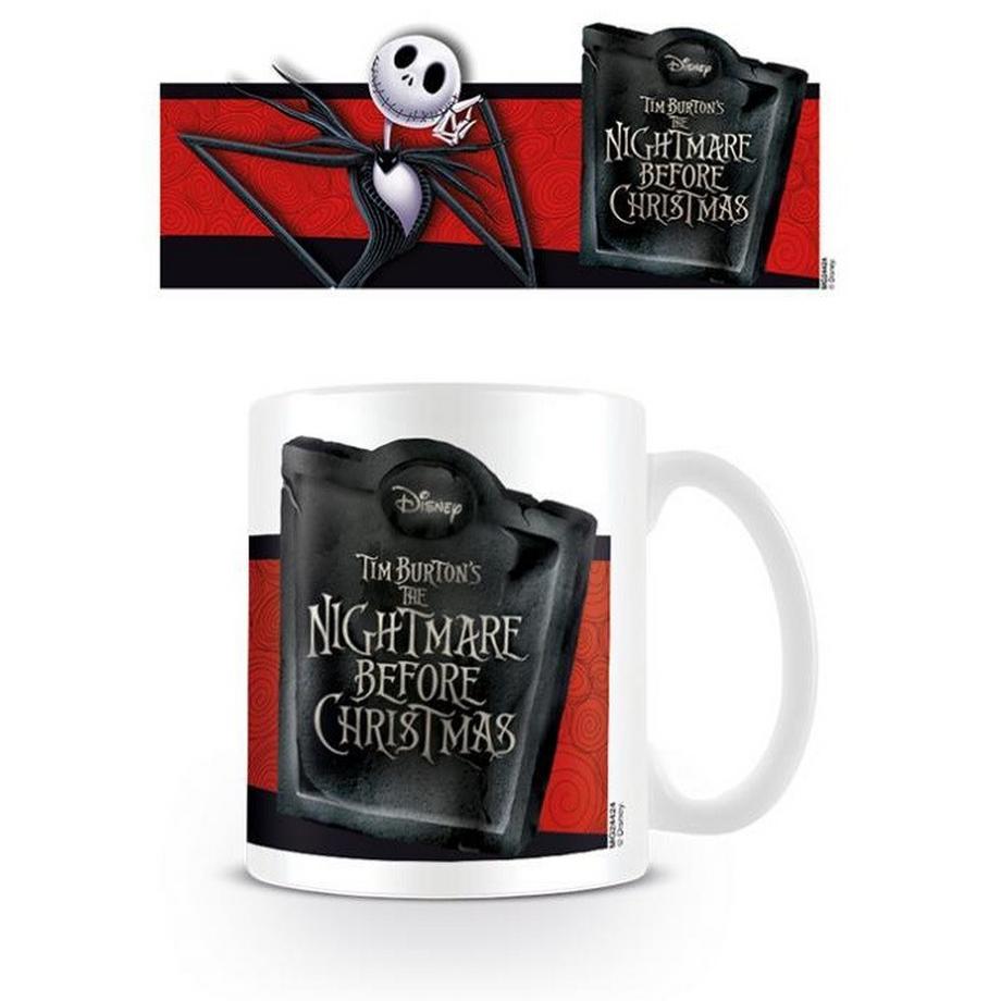 Nightmare Before Christmas Banner Jack Skellington Tazza  