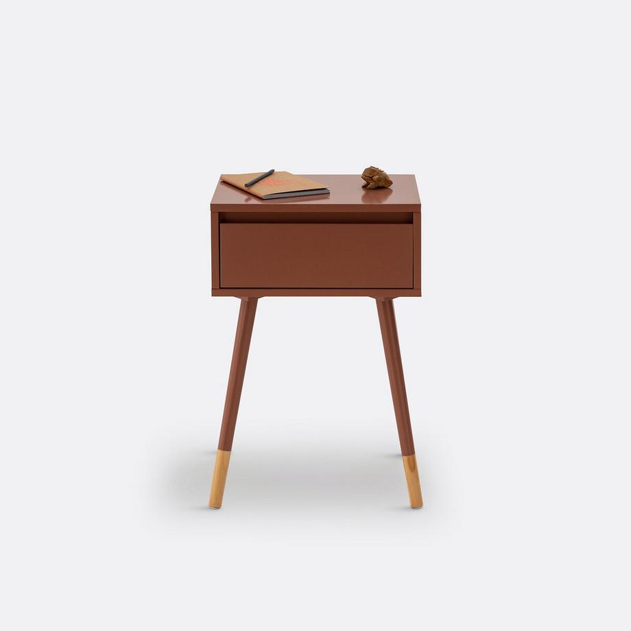 La Redoute Intérieurs Nachttisch Janik mit 1 Schublade  