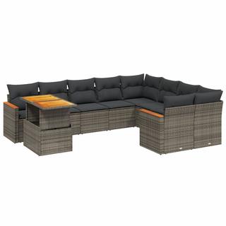 VidaXL Garten sofagarnitur poly-rattan  