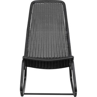 mutoni Fauteuil à bascule Tom noir  