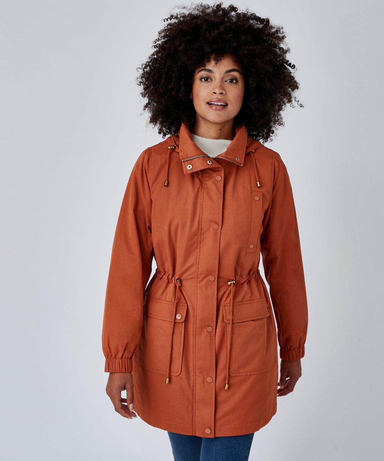 Image of 3-in-1 Thermolactyl-parka. Damen Braun 38/40