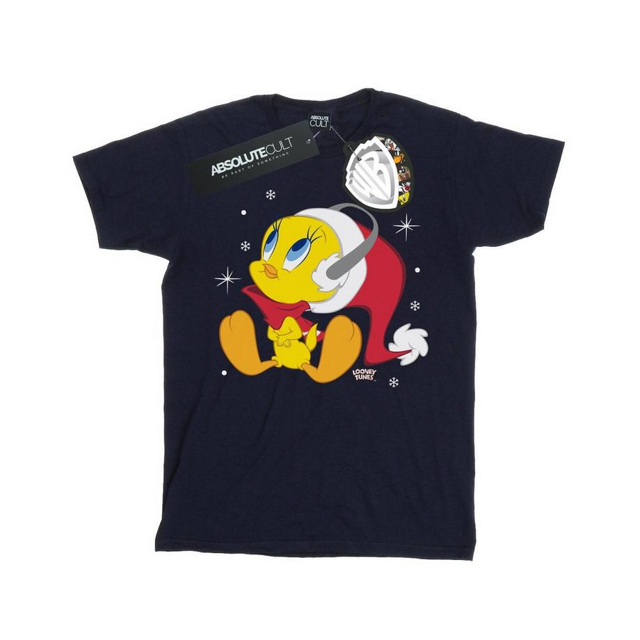 LOONEY TUNES Tweety Bird T-Shirt de Noël  