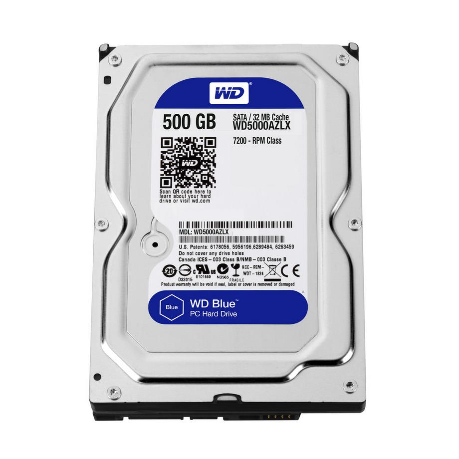 WD  Blue (0.50TB, 3.5", CMR) 