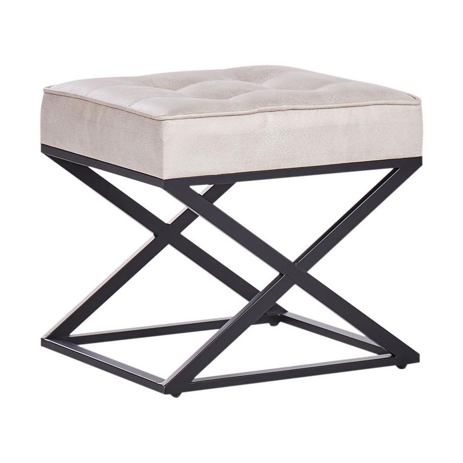 Hocker aus Kunstleder  MURDO