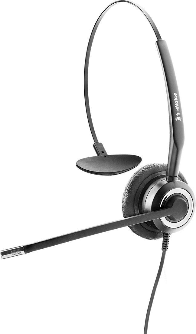 freeVoice  freeVoice SoundPro 310 Casque Avec fil Arceau Bureau/Centre d'appels Noir 