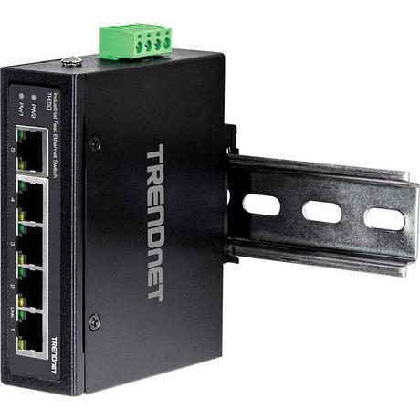 TRENDNET  Commutateur rail DIN industriel Fast Ethernet TRENDnet TI-E50 5 ports 