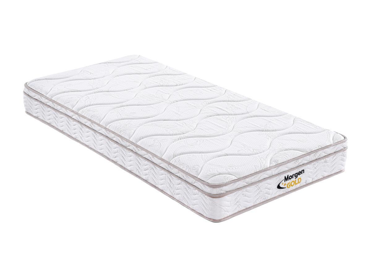 MORGENGOLD Ensemble cadre à  lattes + matelas ressorts 3 zones mémoire de forme WOLKENTANZ de MORGENGOLD  