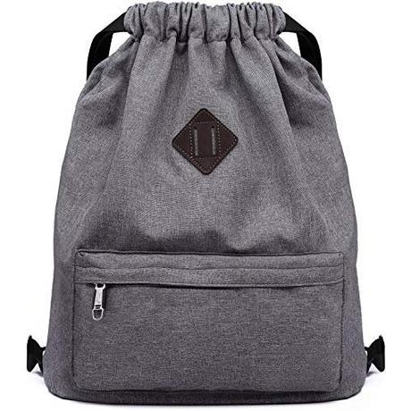 Only-bags.store Tasche Rucksack Hipster Kordelzug Turnbeutel gymsack mit Innentasche Sportrucksack  