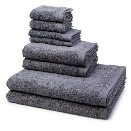 MOEVE Superwuschel - 2 X Seif- 2 X Gäste- 2 X Dusch- 2 X Handtuch im Set  