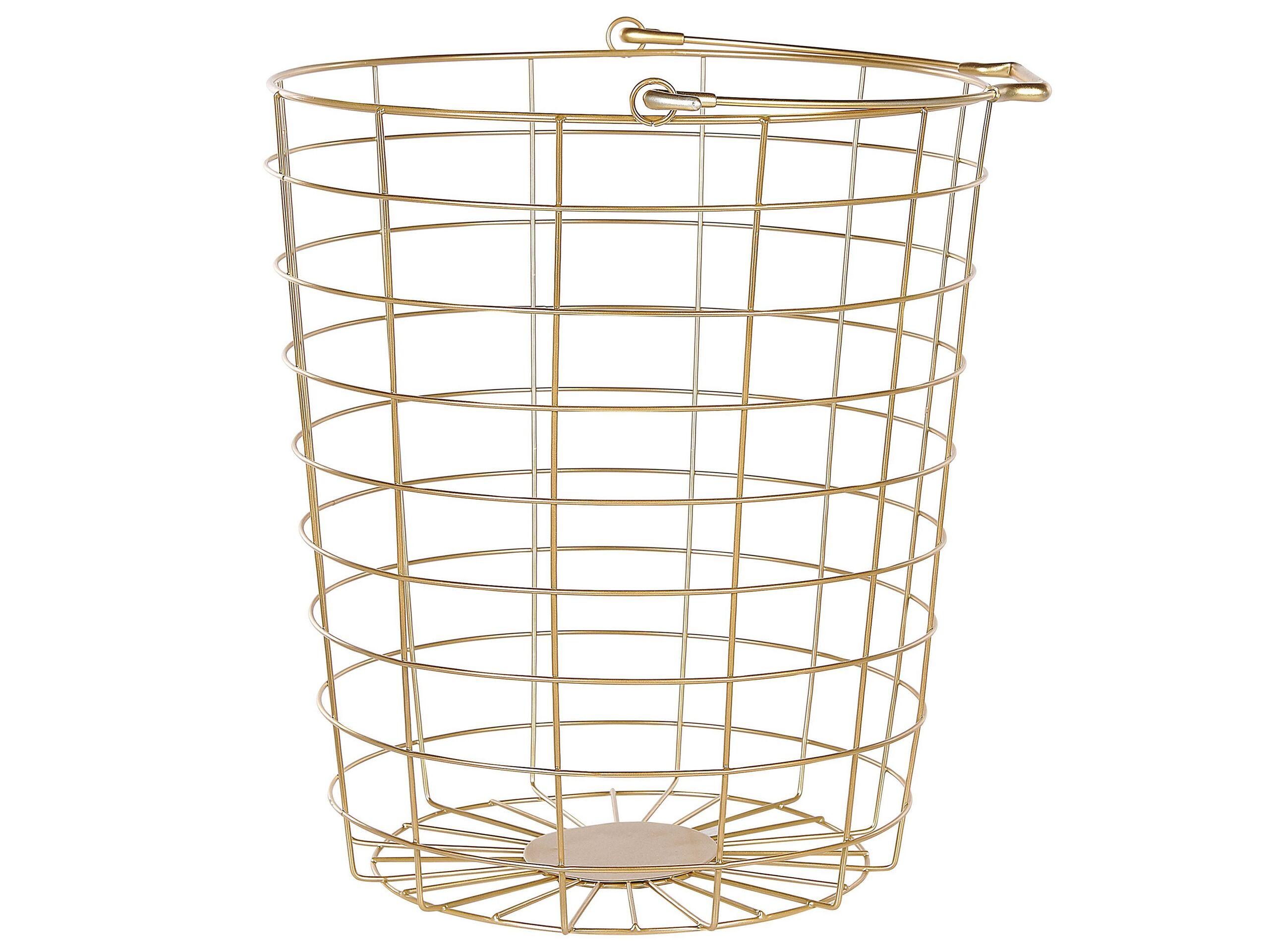 Beliani Supporto per cestino en Ferro Moderno AYAPAL  