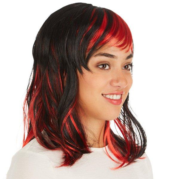 Tectake  Parrucca Fiamme 
