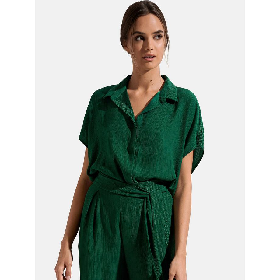 Lisca Japan Chemise d'été à manches courtes  