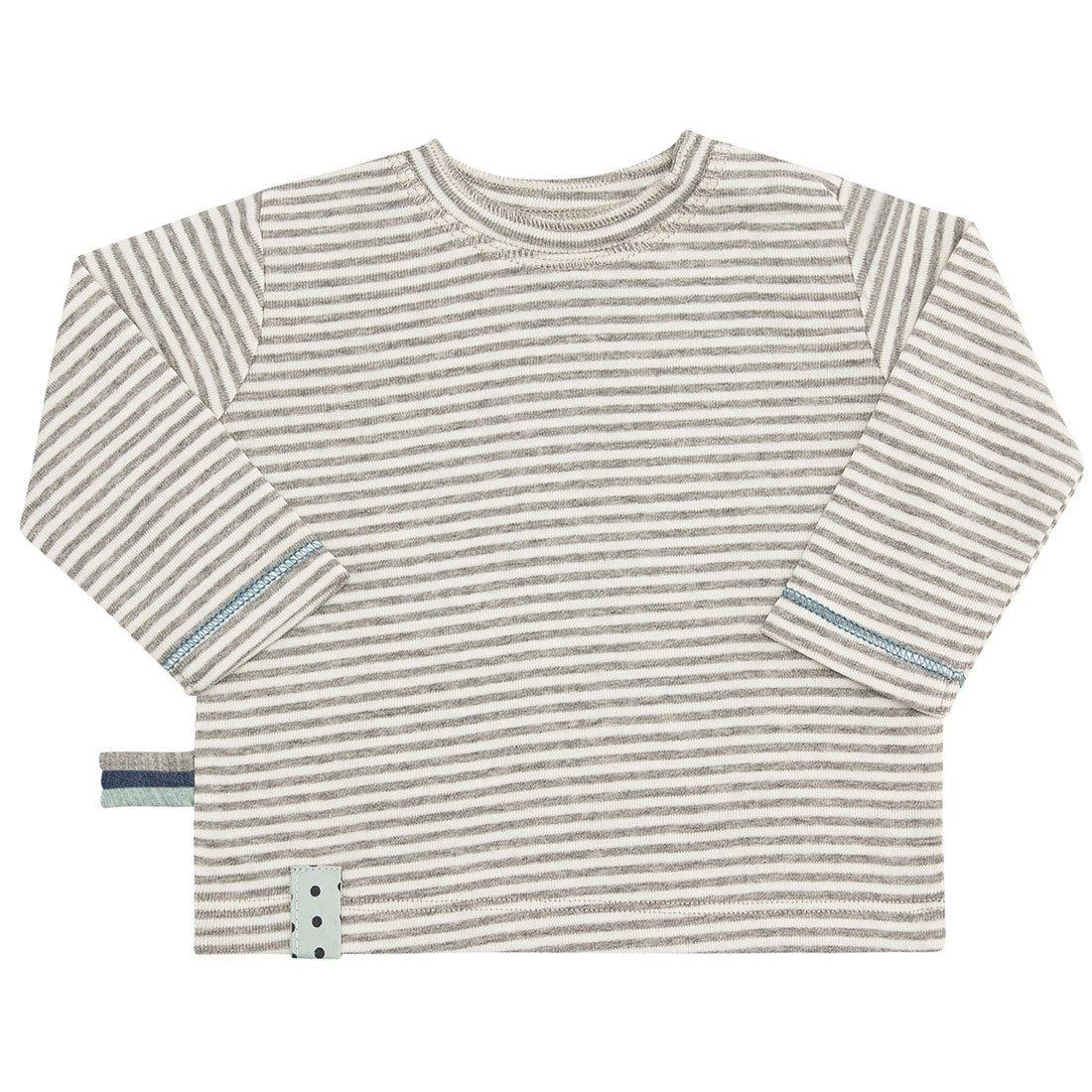 Image of Langarm-shirt Unisex Taubengrau 12-18M