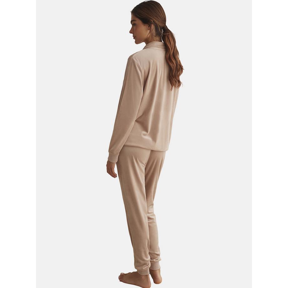 Selmark Freizeitkleidung und Pyjama Set mit Reissverschluss Jacke SPORTP90  